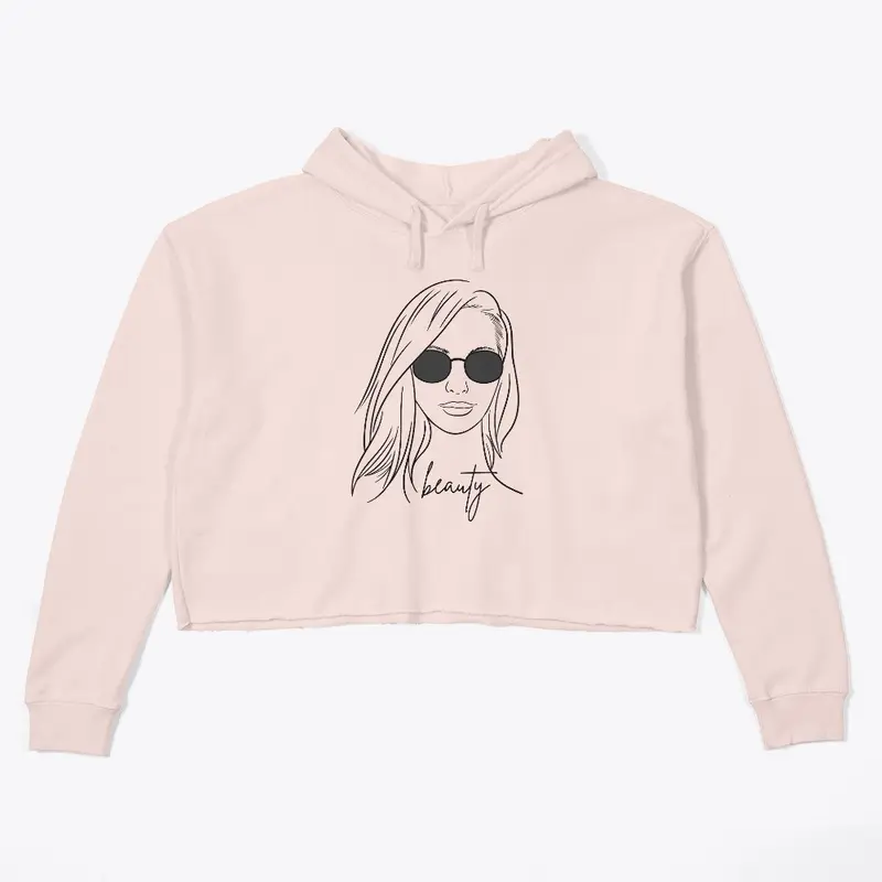 Women's Crop Hoodie